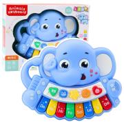 Opakowanie Pianinko interaktywne słonik niebieskie