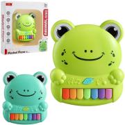 Pianinko muzyczne żaba. Wydawca: Trifox. Dadada.pl Opakowanie Pianinko muzyczne żaba