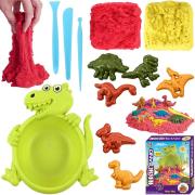 Opakowanie Piasek kinetyczny dinozaur + foremki 400g