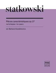 Okładka książki Pieces caracteristiques op. 27