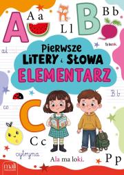 Okładka książki Pierwsze litery i słowa. Elementarz