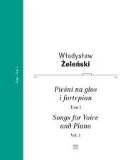 Okładka książki Pieśni na głos i fortepian T.1