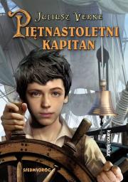 Piętnastoletni kapitan. Autor: Juliusz Verne. Dadada.pl Okładka książki Piętnastoletni kapitan