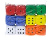Opakowanie Piłeczka-kostka piankowa 4cm MIX