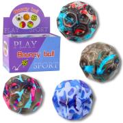 Opakowanie Piłeczka z wgłębieniami do ugniatania 9cm MIX