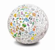 Opakowanie Piłka balonowa do kolorowania xxl zwierzątka