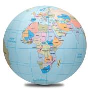 Opakowanie Piłka balonowa globus państwa świata pl