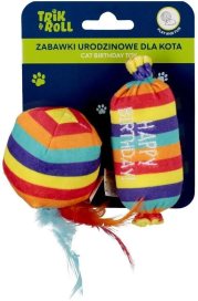 Piłka dla Kota 6cm 2szt. Wydawca: Trik&Roll. Dadada.pl Opakowanie Piłka dla Kota 6cm 2szt