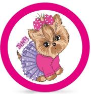 Piłka PVC Natalia 230mm - Piesek. Wydawca: Artyk. Dadada.pl Opakowanie Piłka PVC Natalia 230mm - Piesek