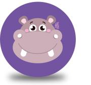 Piłka PVC Sportox Kids 230mm - Hipopotam. Wydawca: Artyk. Dadada.pl Opakowanie Piłka PVC Sportox Kids 230mm - Hipopotam