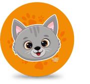 Piłka PVC Sportox Kids 230mm - Kotek. Wydawca: Artyk. Dadada.pl Opakowanie Piłka PVC Sportox Kids 230mm - Kotek