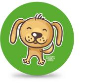 Piłka PVC Sportox Kids 230mm - Psiak. Wydawca: Artyk. Dadada.pl Opakowanie Piłka PVC Sportox Kids 230mm - Psiak