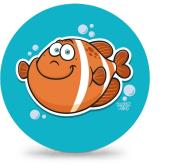 Piłka PVC Sportox Kids 230mm - Rybka. Wydawca: Artyk. Dadada.pl Opakowanie Piłka PVC Sportox Kids 230mm - Rybka