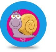 Piłka PVC Sportox Kids 230mm - Ślimak. Wydawca: Artyk. Dadada.pl Opakowanie Piłka PVC Sportox Kids 230mm - Ślimak