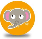 Piłka PVC Sportox Kids 230mm - Słonik. Wydawca: Artyk. Dadada.pl Opakowanie Piłka PVC Sportox Kids 230mm - Słonik