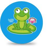 Piłka PVC Sportox Kids 230mm - Żabka. Wydawca: Artyk. Dadada.pl Opakowanie Piłka PVC Sportox Kids 230mm - Żabka