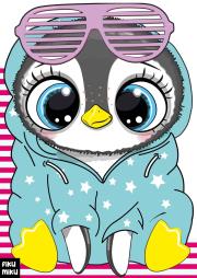 Okładka książki Pingwinek. Wykrojnik