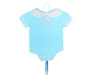 Opakowanie Piniata Ubranko dla dziecka błękitne 42x8x42.5cm