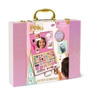Pink It Kuferek do makijażu z pierścieniem selfie. Wydawca: Nice Group. Dadada.pl Opakowanie Pink It Kuferek do makijażu z pierścieniem selfie
