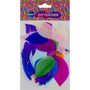 Opakowanie Piórka mix kolorów 50-80mm 30szt 81435
