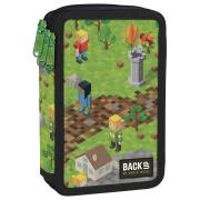 Opakowanie Piórnik 3-komorowy z wyposażeniem  BACKUP 4 model EW 61 Game level