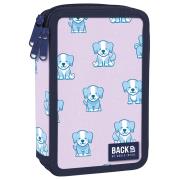 Opakowanie Piórnik 3-komorowy z wyposażeniem BACKUP 4 model EW 63 Pieski