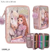 Piórnik 3-komorowy z wyposażeniem Top Model Viva Vilet 13292A. Wydawca: DEPESCHE. Dadada.pl Opakowanie Piórnik 3-komorowy z wyposażeniem Top Model Viva Vilet 13292A