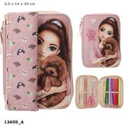 Piórnik Duo z wyposażeniem z saszetką Top Model Doggy 13659A. Wydawca: DEPESCHE. Dadada.pl Opakowanie Piórnik Duo z wyposażeniem z saszetką Top Model Doggy 13659A