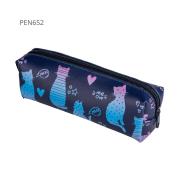 Opakowanie Piórnik jednokomorowy okrągły Kotki