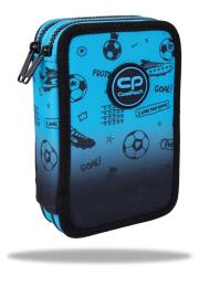Opakowanie Piórnik podwójny z wyposażeniem Coolpack Jumper 2 Game Over Gradient Blue
