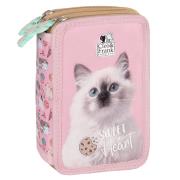 Opakowanie Piórnik potrójny wyp Cleo i Frank 45 DERFORM