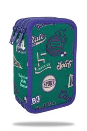 Opakowanie Piórnik potrójny z wyposażeniem Coolpack Jumper 3 American Retro