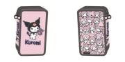 Opakowanie Piórnik potrójny z wyposażeniem Kuromi pink