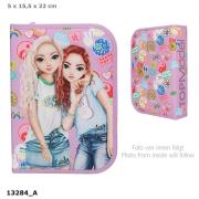 Piórnik rozkładany z wyposażeniem Top Model Girl Power 13284A. Wydawca: DEPESCHE. Dadada.pl Opakowanie Piórnik rozkładany z wyposażeniem Top Model Girl Power 13284A