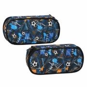 Opakowanie Piórnik saszetka 1zamek Football blue