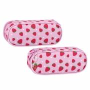 Opakowanie Piórnik saszetka 1zamek Fruits Truskawka