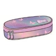 Opakowanie Piórnik saszetka z wewnętrzną klapką Pink Butterfl