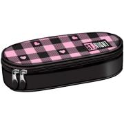 Opakowanie Piórnik saszetka z wewnętrzną klapką Pink Checker