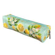 Opakowanie Piórnik szkolny młodzieżowy prostokąt kostka Cytrusowe Kwiaty