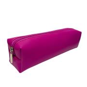 Opakowanie Piórnik szkolny młodzieżowy prostokąt kostka Fuksja