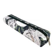 Opakowanie Piórnik szkolny młodzieżowy student jamnik Peonie W Zieleni