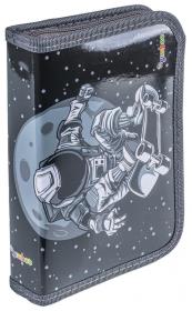 Opakowanie Piórnik z wyposaż. 1-komorowy Astronauta czarny