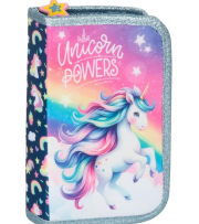 Opakowanie Piórnik z wyposaż 1komor Jednorożec 16 DERFORM