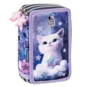 Opakowanie Piórnik z wyposażeniem Cleo i Frank 3-kom. DERFORM