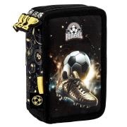 Opakowanie Piórnik z wyposażeniem Piłka 3-kom. DERFORM