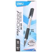 Pióro kulkowe Arrow Pro 0,7mm czarne (12szt). Wydawca: DELI. Dadada.pl Opakowanie Pióro kulkowe Arrow Pro 0,7mm czarne (12szt)