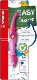 Opakowanie Pióro kulkowe Stabilo Easy Original Start różowe dla praworęcznych na blistrze (46846-5)