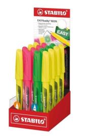 Opakowanie Pióro wieczne Neon Easy Buddy mix (16szt) STABILO