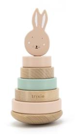 Piramida drewniana. Wydawca: Trixie Baby. Dadada.pl Opakowanie Piramida drewniana