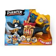 Piratix Playset King Shark Golden Teeth. Wydawca: Magic Box Toys Polska (L). Dadada.pl Opakowanie Piratix Playset King Shark Golden Teeth
